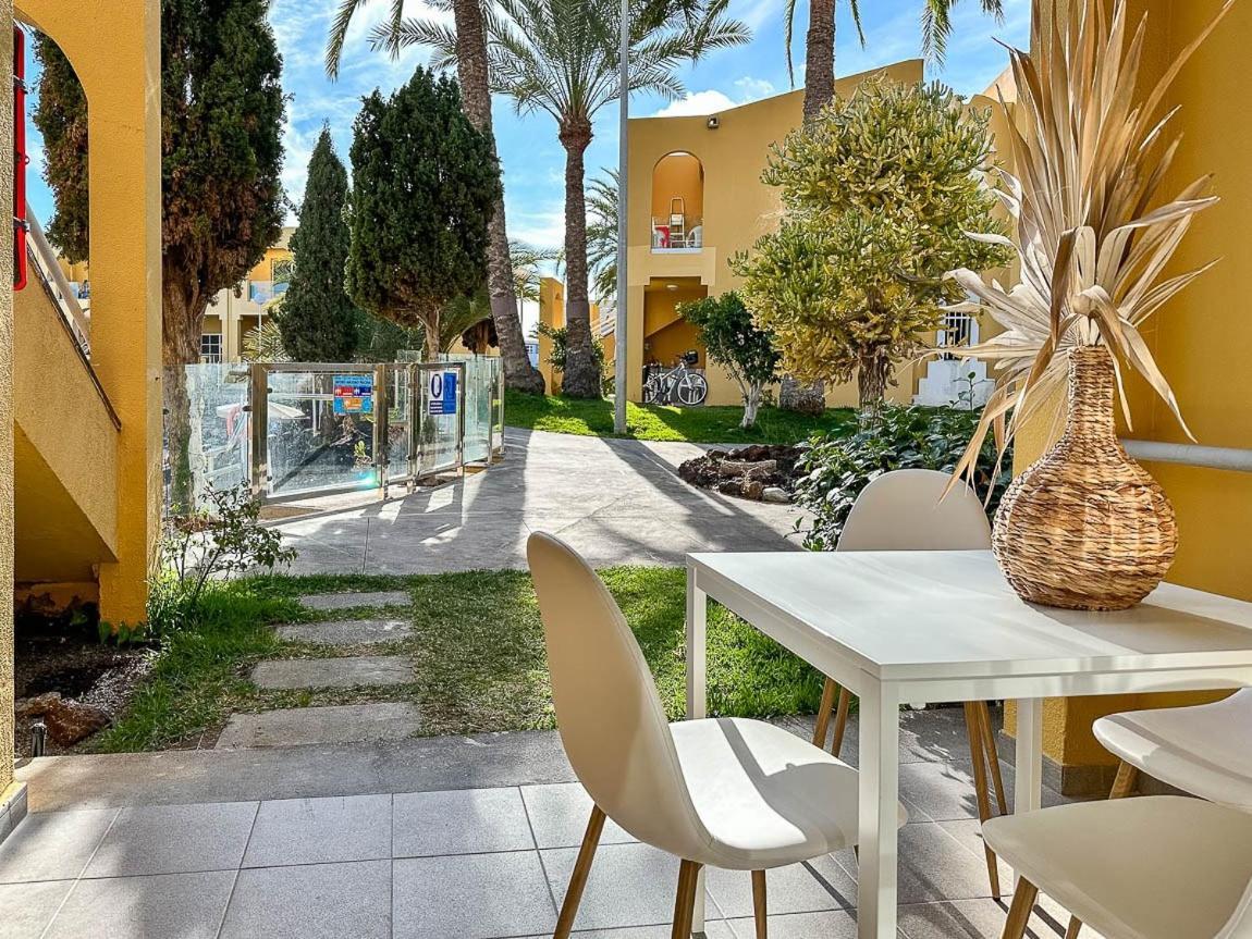 شقة ماسبالوماس  في Casa Buenavida - Coqueto Apartamento Reformado, Piscina Y Terraza المظهر الخارجي الصورة